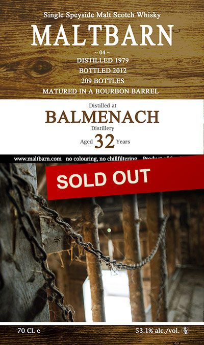 Maltbarn 04 – Balmenach 32 Years