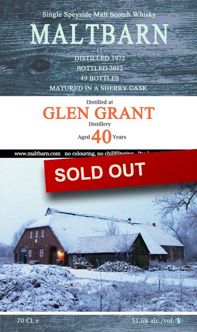 Maltbarn 17 – Glen Grant 40 Years